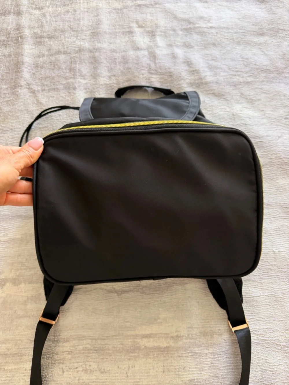 SPSM Basic Black Gold Backpack Gymnastics Sport